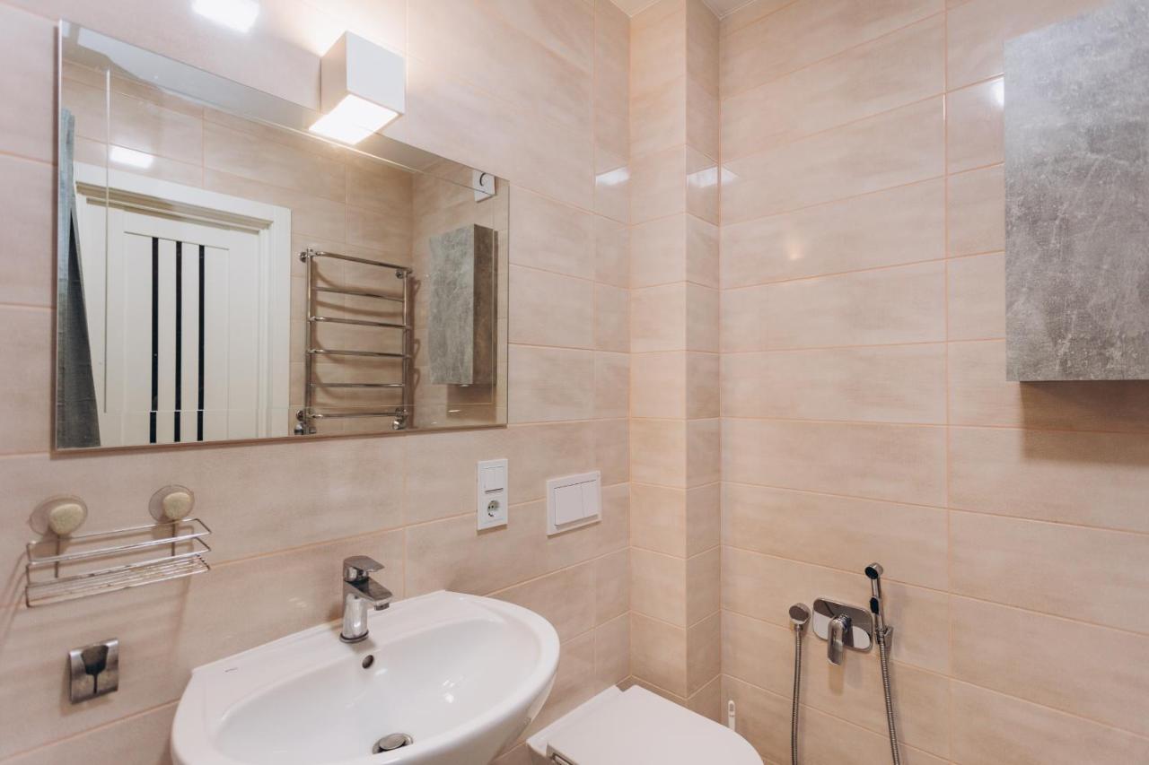 Apart-Smart 5.26 Near Lavina 5 Floor Kharkovskaya Szumi Kültér fotó
